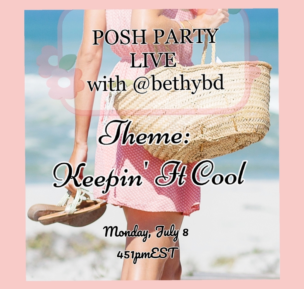 POSH PARTY LIVE TODAY @bethybd Badged Host👉Luxe Bags🙋🏼♀Selecting Host Picks➕ - Picture 7 of 17